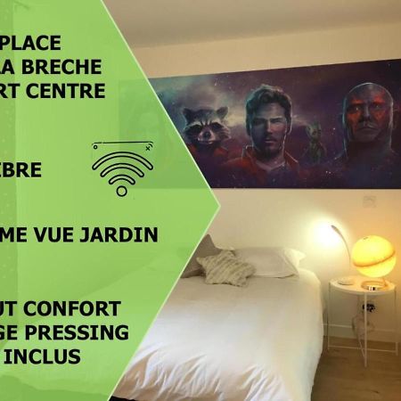 Le Galaxy Centre La Breche Wifi Calme Vue Jardin Leilighet Niort Eksteriør bilde